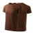 Koszulka z krótkim rękawem czekoladowy męska z haftem nadrukiem logo firmy 200g BASIC129 kolor 38 koszulka krótki rękaw (Copy).jpg