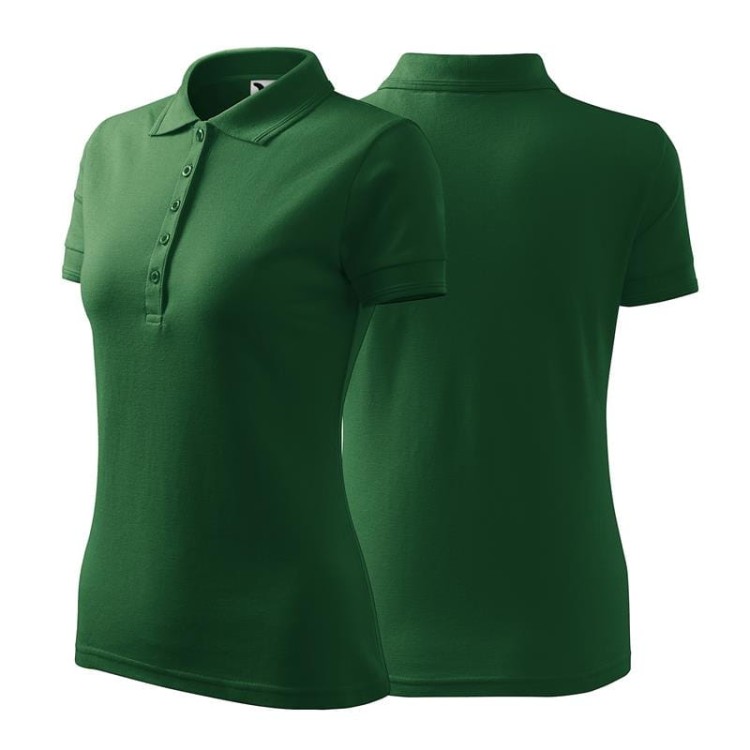 Koszulka polo zieleń butelkowa damska z haftem nadrukiem logo firmy 200g 210 kolor 06 koszulka polo210_06_e_xl (6).jpg