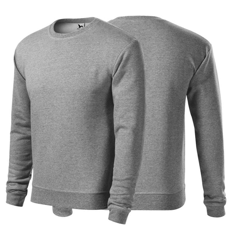 Bluza ciemnoszary melanż męska dziecięca z haftem nadrukiem logo firmy 300g 406 kolor12  bluza podstawowa406_12_C.jpg