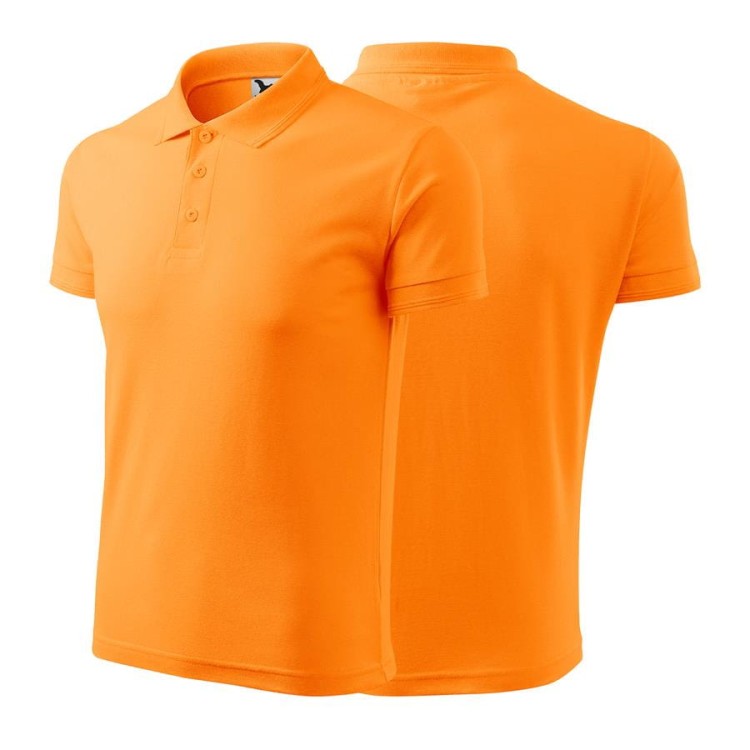 Koszulka polo mandarynkowy męska z haftem nadrukiem logo firmy 200g 203 kolor A2 koszulka  203_A2_B (Copy).jpg