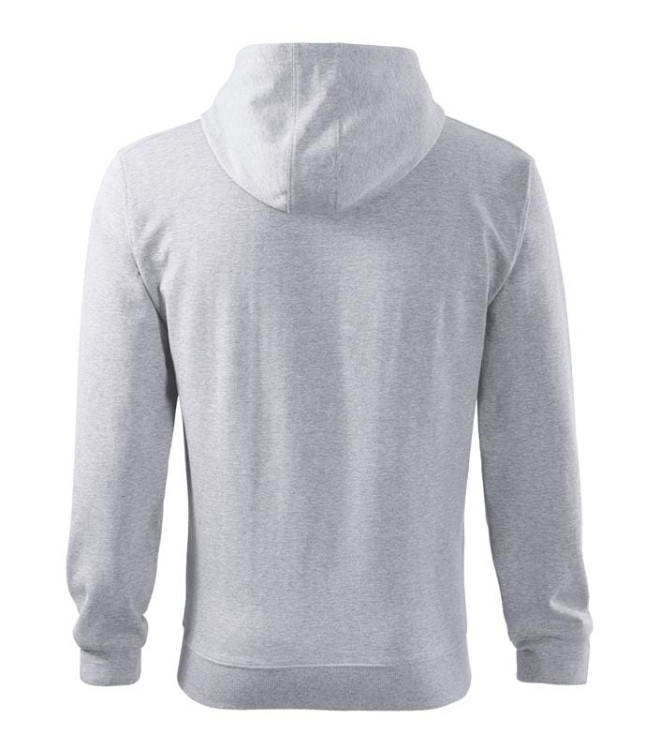 Bluza jasnoszary melanż męska z haftem nadrukiem logo firmy 300g 410 kolor 03 bluza trendy zipper410_03_C (3).jpg