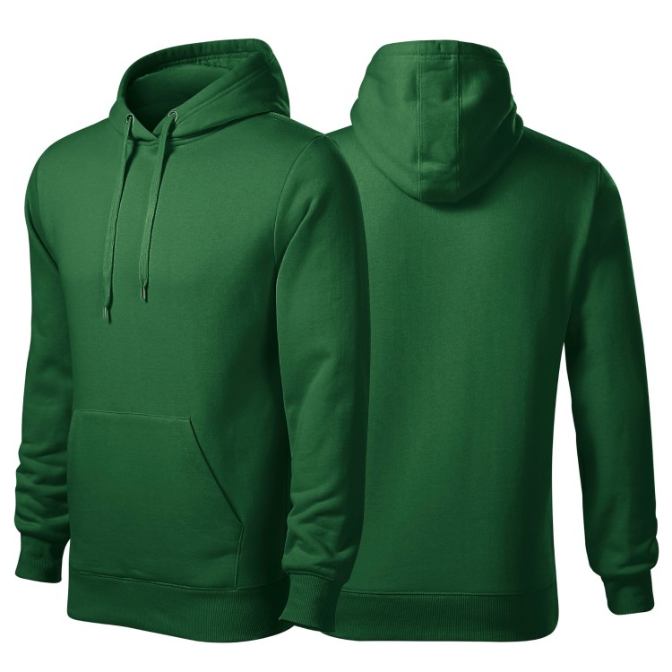 Bluza zieleń butelkowa męska z haftem nadrukiem logo firmy 320g 413 kolor 06 bluza cape413_06_c_xl (2).jpg