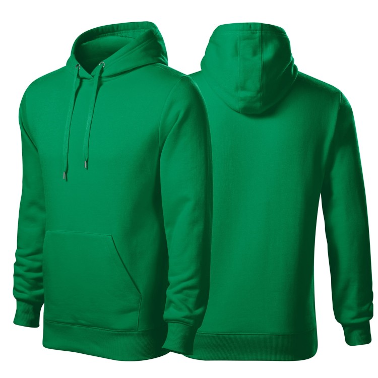 Bluza zieleń trawy męska z haftem nadrukiem logo firmy 320g 413 kolor 16 bluza cape413_16_C (2).jpg