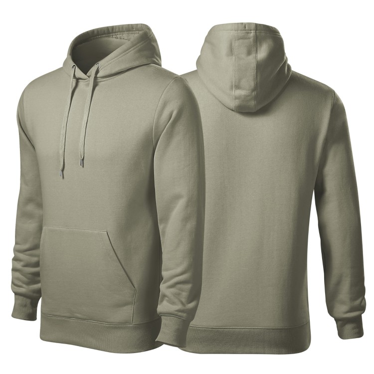 Bluza jasny khaki męska z haftem nadrukiem logo firmy 320g 413 kolor 28 bluza cape413_28_c (2).jpg