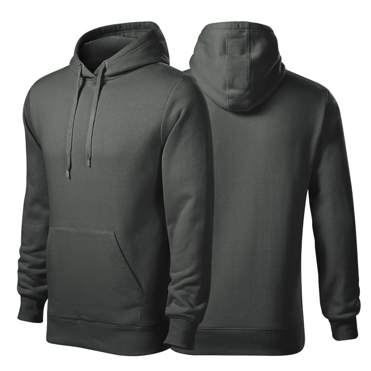 Bluza ciemny khaki męska z haftem nadrukiem logo firmy 320g 413 kolor 67 bluza cape413_67_C (3).jpg