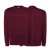 Bluza sweatshirt burgundy męska z haftem nadrukiem logo firmy 290g 290 kolor BU bluza sweatshirt.jpg