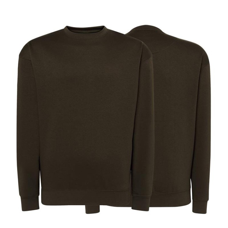 Bluza sweatshirt forest green męska z haftem nadrukiem logo firmy 290g 290 kolor FG bluza sweatshirt.jpg