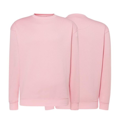 Bluza sweatshirt pink męska z haftem nadrukiem logo firmy 290g 290 kolor PK bluza sweatshirt.jpg
