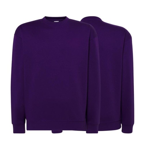 Bluza sweatshirt purple męska z haftem nadrukiem logo firmy 290g 290 kolor PU bluza sweatshirt.jpg