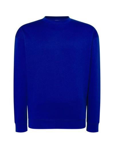 Bluza sweatshirt royal blue męska z haftem nadrukiem logo firmy 290g 290 kolor RB bluza sweatshirtjhktshirt_swra290_rb_back (2).jpg