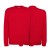Bluza sweatshirt red męska z haftem nadrukiem logo firmy 290g 290 kolor RD bluza sweatshirt.jpg