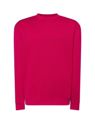 Bluza sweatshirt raspberry męska z haftem nadrukiem logo firmy 290g 290 kolor RP bluza sweatshirtjhktshirt_swra290_rp_back (2).jpg