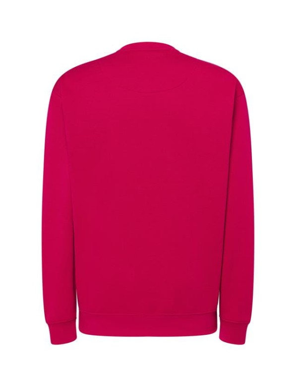 Bluza sweatshirt raspberry męska z haftem nadrukiem logo firmy 290g 290 kolor RP bluza sweatshirtjhktshirt_swra290_rp_back (1).jpg