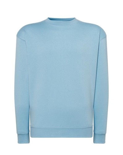 Bluza sweatshirt sky blue męska z haftem nadrukiem logo firmy 290g 290 kolor SK bluza sweatshirtjhktshirt_swra290_sk_back (2).jpg