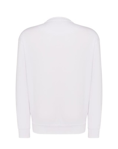 Bluza sweatshirt white męska z haftem nadrukiem logo firmy 290g 290 kolor WH bluza sweatsh (1).jpg