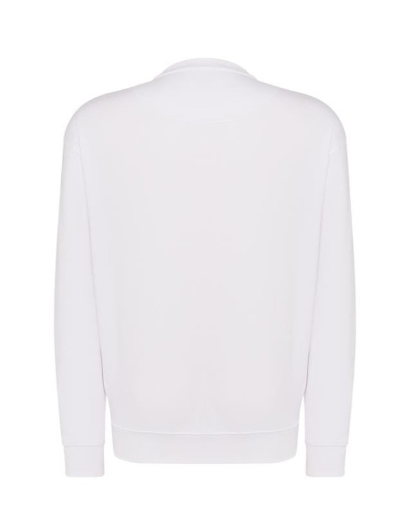 Bluza sweatshirt white męska z haftem nadrukiem logo firmy 290g 290 kolor WH bluza sweatsh (1).jpg