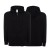 Bluza dresowa black męska z haftem nadrukiem logo firmy 290g SWUA HOOD SWEATSHIRT kolor BK bluza dresowa.jpg