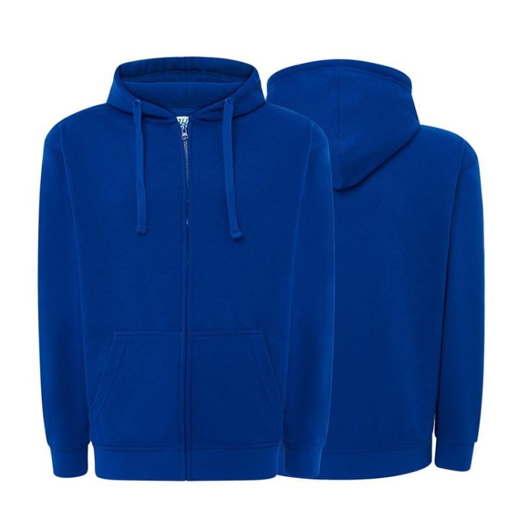 Bluza dresowa royal blue męska z haftem nadrukiem logo firmy 290g SWUA HOOD SWEATSHIRT kolor RB bluza dresowa.jpg