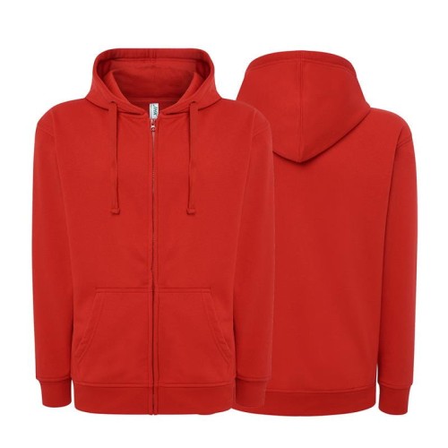 Bluza dresowa red męska z haftem nadrukiem logo firmy 290g SWUA HOOD SWEATSHIRT kolor RD bluza dresowa.jpg