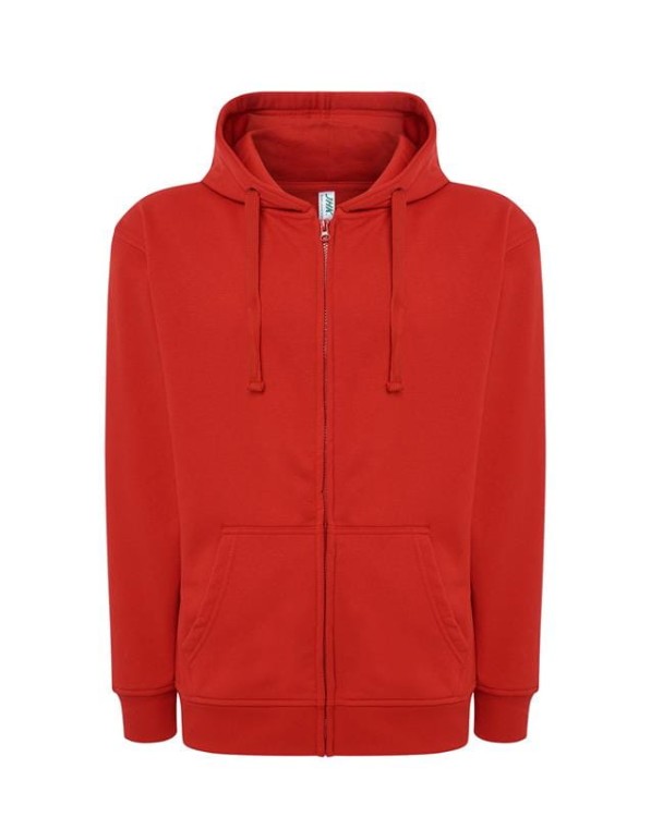Bluza dresowa red męska z haftem nadrukiem logo firmy 290g SWUA HOOD SWEATSHIRT kolor RD bluza dresowajhktshirt_swuahood_rd_side (2).jpg