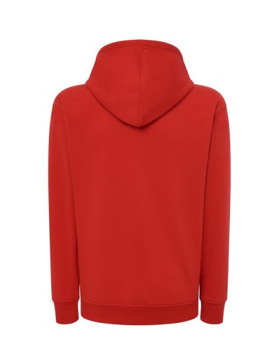 Bluza dresowa red męska z haftem nadrukiem logo firmy 290g SWUA HOOD SWEATSHIRT kolor RD bluza dresowajhktshirt_swuahood_rd_side (3).jpg