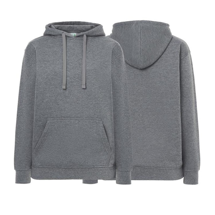 Bluza dresowa dark grey melange męska z haftem nadrukiem logo firmy 290g SWRA KNG kolor DGM bluza dresowa.jpg