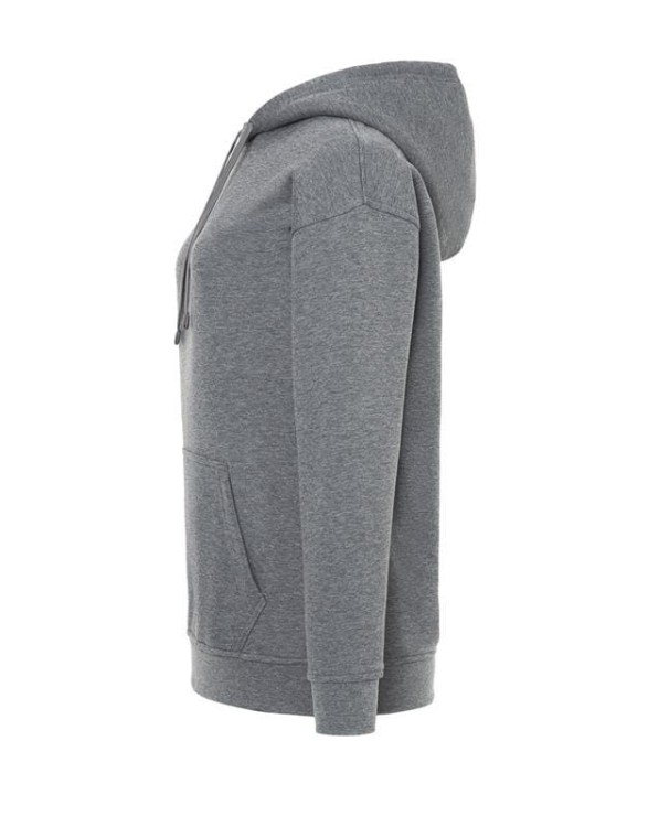 Bluza dresowa dark grey melange męska z haftem nadrukiem logo firmy 290g SWRA KNG kolor DGM bluza dresowajhktshirt_swrakng_dgm_side (1).jpg