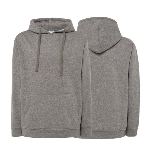 Bluza dresowa grey melange męska z haftem nadrukiem logo firmy 290g SWRA KNG kolor GM bluza dresowa.jpg