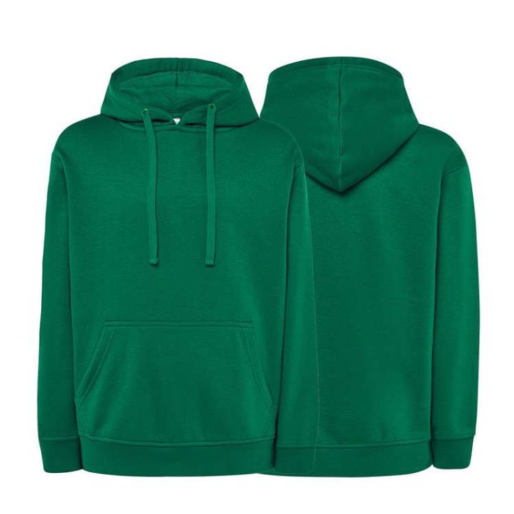 Bluza dresowa kelly green męska z haftem nadrukiem logo firmy 290g SWRA KNG kolor KG bluza dresowa.jpg