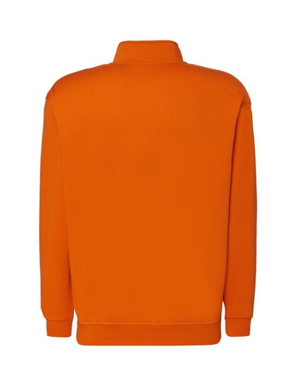 Bluza dresowa orange męska z haftem nadrukiem logo firmy 290g SWRA ZIP kolor OR bluza dresowajhktshirt_swrazip_or_side (3).jpg