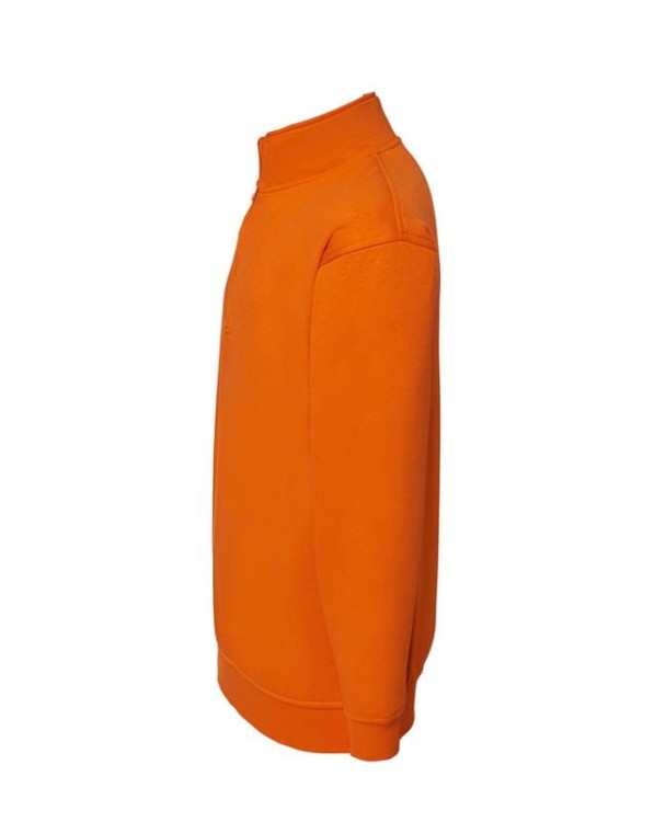Bluza dresowa orange męska z haftem nadrukiem logo firmy 290g SWRA ZIP kolor OR bluza dresowajhktshirt_swrazip_or_side (1).jpg