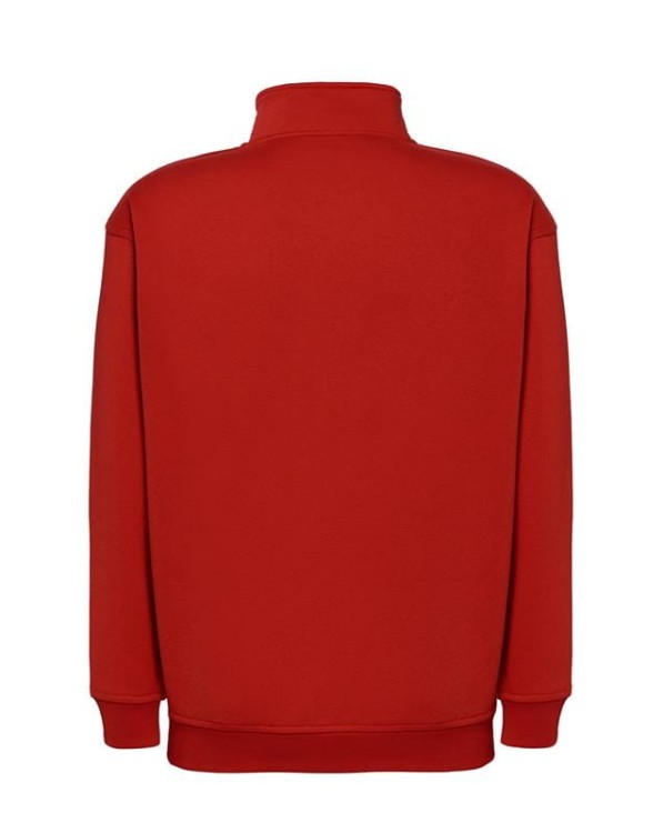 Bluza dresowa red męska z haftem nadrukiem logo firmy 290g SWRA ZIP kolor RD bluza dresowajhktshirt_swrazip_rd_side (3).jpg