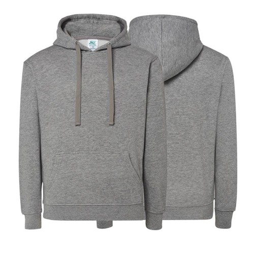 Bluza dresowa grey melange damska z haftem nadrukiem logo firmy 290g SWUL KNG KANGAROO LADY kolor GM bluza dresowa.jpg