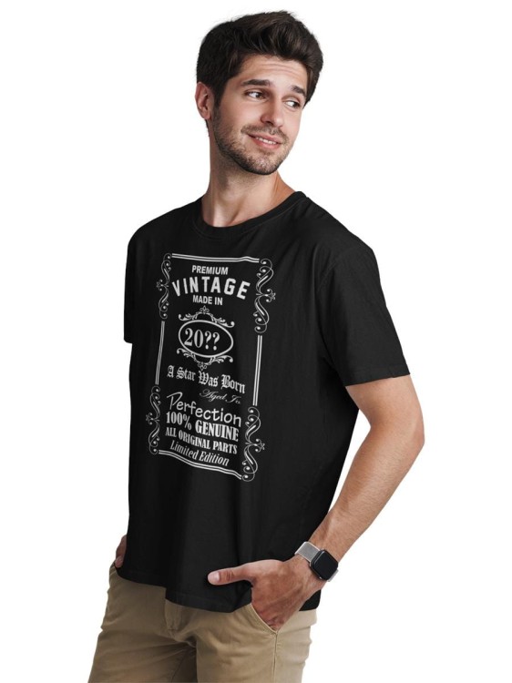 Koszulka na urodziny dowolny wiek Premium vintage made in 20 a star was born  (8).jpg