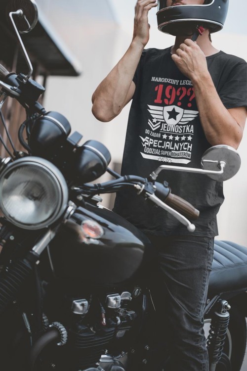 Koszulka na prezent urodziny dowolny wiek Narodziny legendy 19XX jednostka do zadań specjalnych (7).jpg