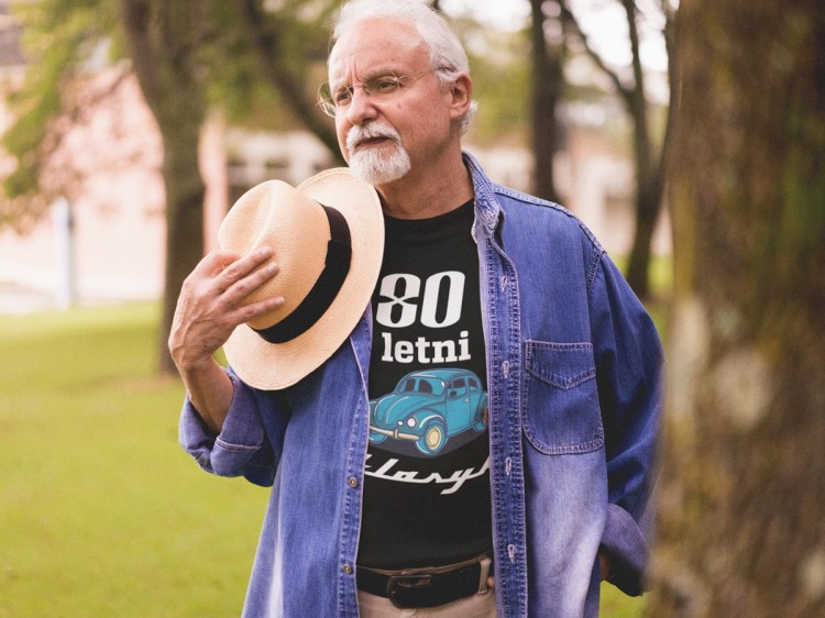 Koszulka na prezent 80 lat urodziny na osiemdziesiątkę 80letni klasyk (2).jpg