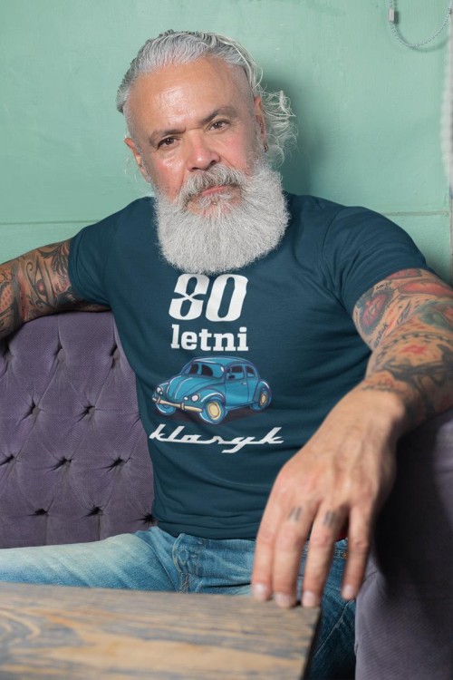 Koszulka na prezent 80 lat urodziny na osiemdziesiątkę 80letni klasyk  (5).jpg