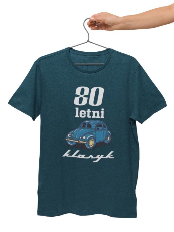 Koszulka na prezent 80 lat urodziny na osiemdziesiątkę 80letni klasyk  (1).jpg