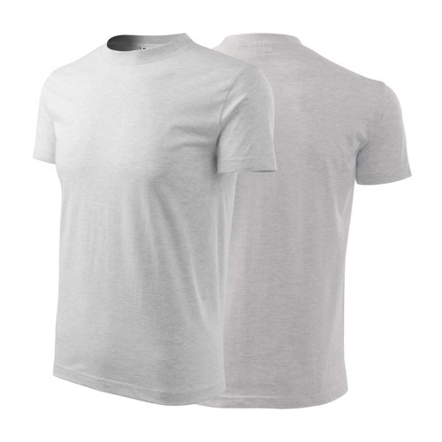 Koszulka z krótkim rękawem jasnoszary melanż unisex z haftem nadrukiem logo firmy 200g HEAVY110 kolor 03 koszulka krótki rękaw (Copy).jpg