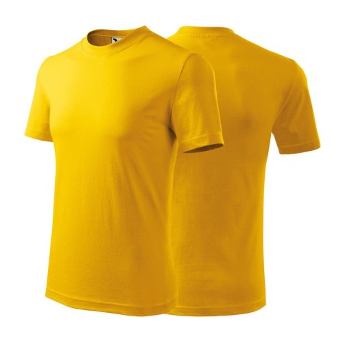 Koszulka z krótkim rękawem żółty unisex z haftem nadrukiem logo firmy 200g HEAVY110 kolor 04 koszulka krótki rękaw (Copy).jpg