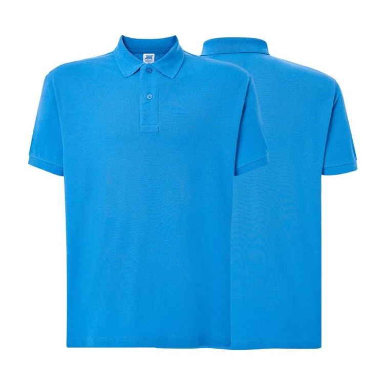 Koszulka polo azzure męska z haftem nadrukiem logo firmy 210g PORA 210 kolor AZ koszulka polo (Copy).jpg