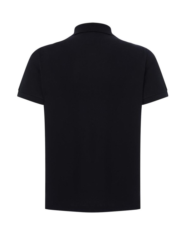 Koszulka polo black męska z haftem nadrukiem logo firmy 210g PORA 210 kolor BK koszulka polojhktshirt_pora210_bk_side (3) (Copy).jpg