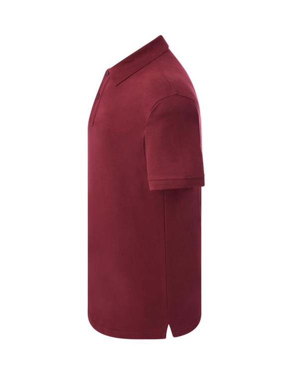 Koszulka polo burgundy męska z haftem nadrukiem logo firmy 210g PORA 210 kolor BU koszulka polojhktshirt_pora210_bu_side (1) (Copy).jpg