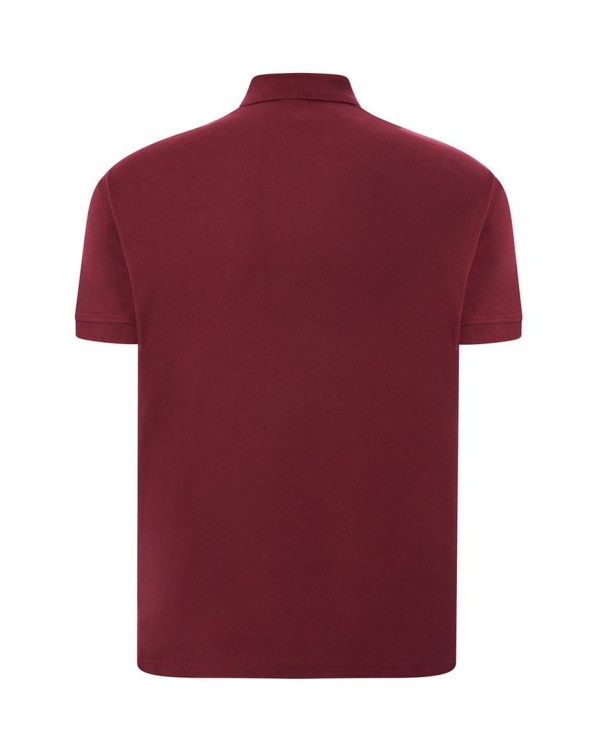 Koszulka polo burgundy męska z haftem nadrukiem logo firmy 210g PORA 210 kolor BU koszulka polojhktshirt_pora210_bu_side (3) (Copy).jpg