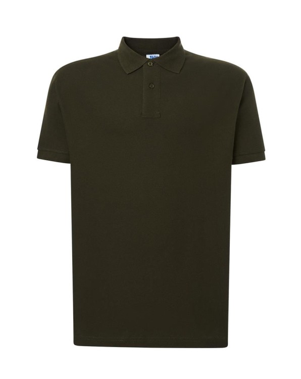 Koszulka polo forest green męska z haftem nadrukiem logo firmy 210g PORA 210 kolor FG koszulka polojhktshirt_pora210_fg_side (2) (Copy).jpg