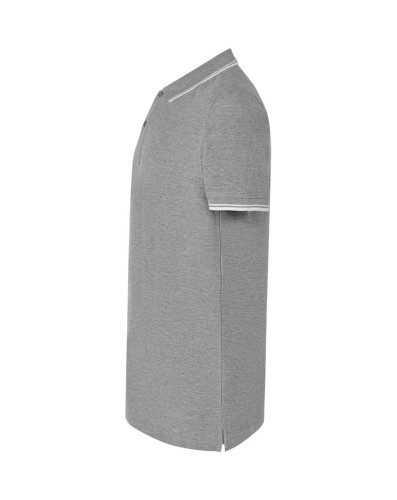 Koszulka polo grey melangewhite męska z haftem nadrukiem logo firmy 210g PORA 210 kolor GMWH koszulka polojhktshirt_pora210_gmwh_side (1) (Copy).jpg