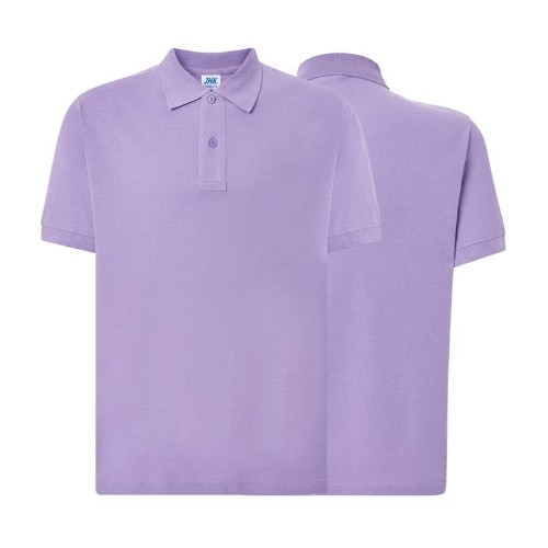 Koszulka polo lavender męska z haftem nadrukiem logo firmy 210g PORA 210 kolor LV koszulka polo (Copy).jpg