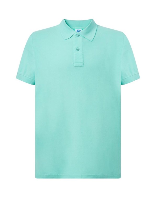 Koszulka polo mint green męska z haftem nadrukiem logo firmy 210g PORA 210 kolor MG koszulka polojhktshirt_pora210_mg_side (2) (Copy).jpg