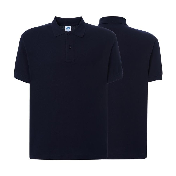 Koszulka polo navy męska z haftem nadrukiem logo firmy 210g PORA 210 kolor NY koszulka polo (Copy).jpg