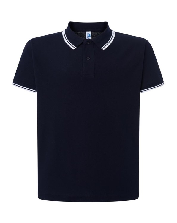 Koszulka polo navywhite męska z haftem nadrukiem logo firmy 210g PORA 210 kolor NYWH koszulka polojhktshirt_pora210_nywh_side (2) (Copy).jpg